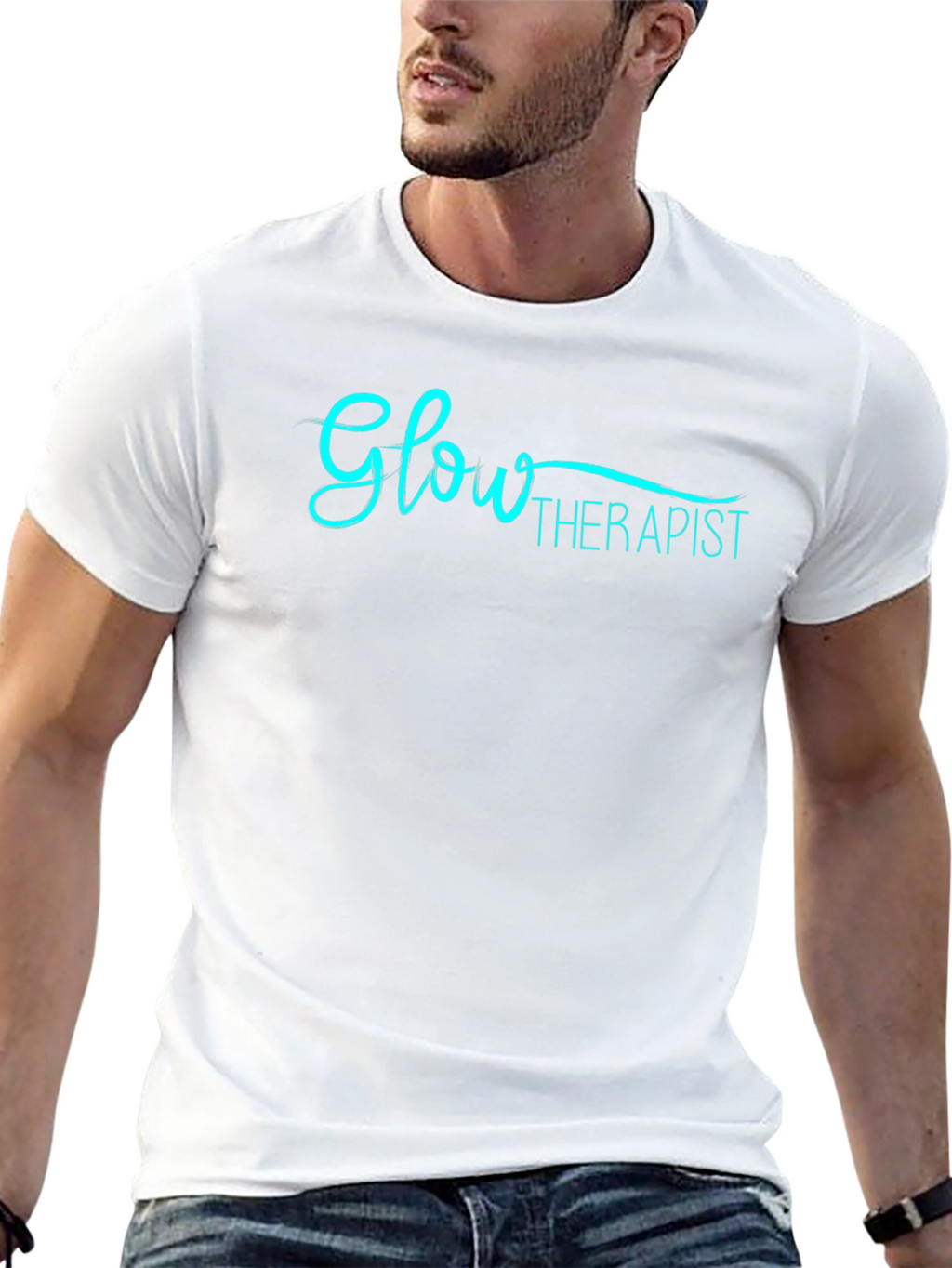 Glow Therapist Graphic Tee - Premium Comfort