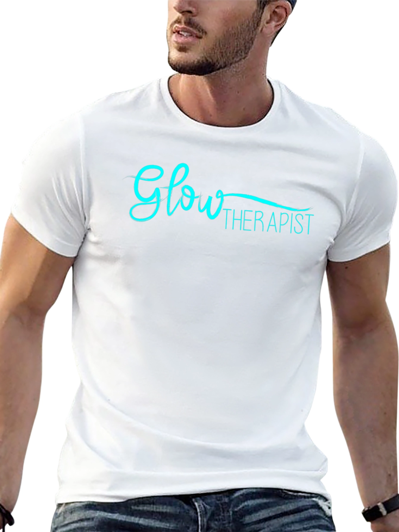 Glow Therapist Graphic Tee - Premium Comfort
