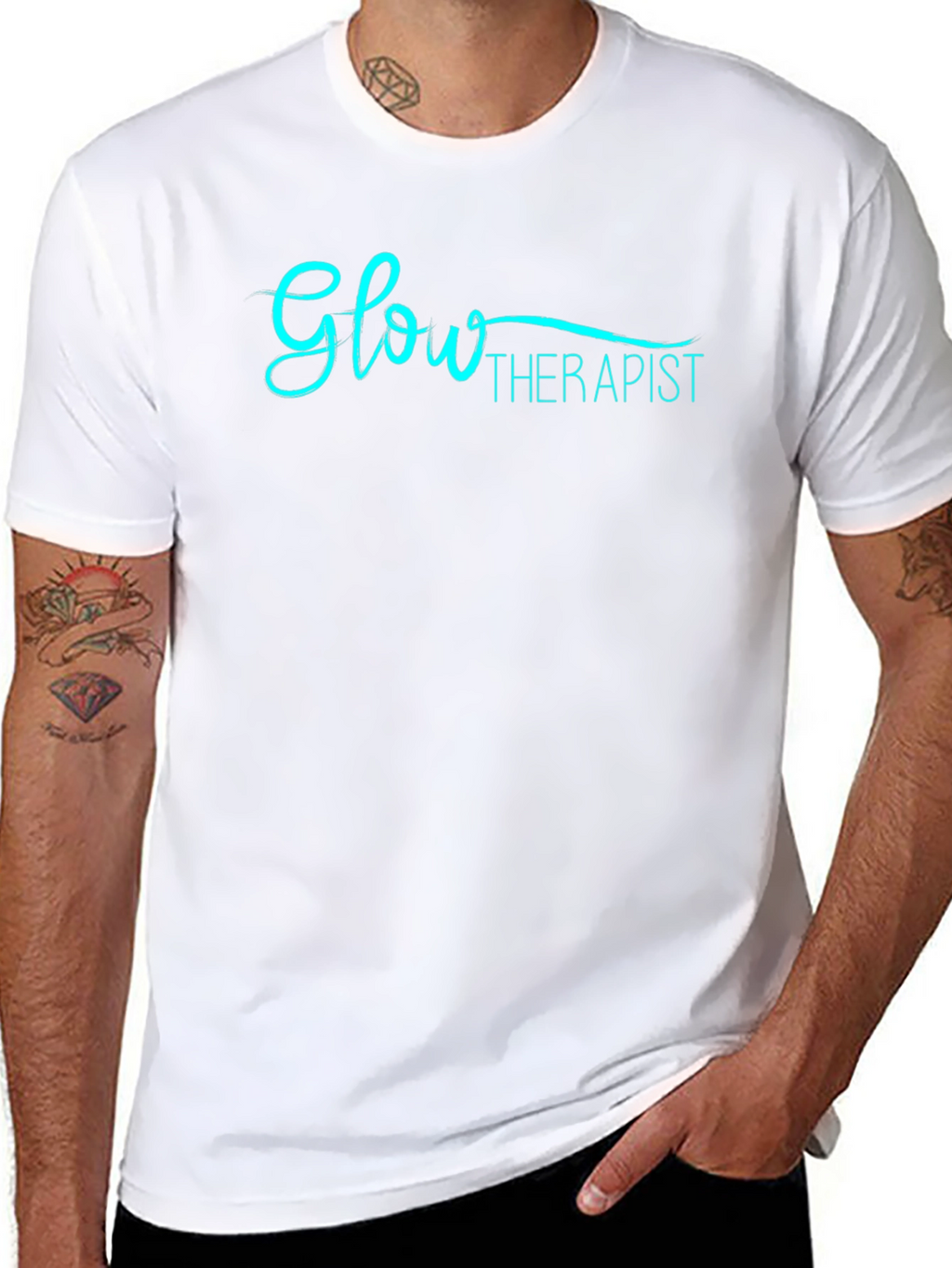 Glow Therapist Graphic Tee - Premium Comfort