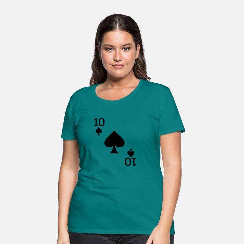 Ten of Spades Deck of Cards Carnival Halloween Cos