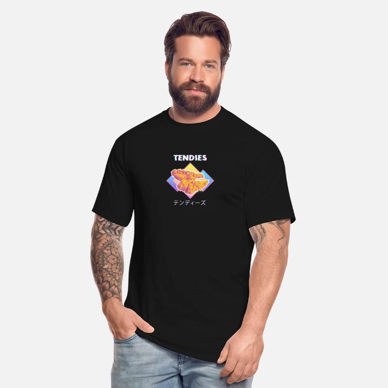 Tendies Chicken Shirt Vaporwave Tendies Chicken Ja