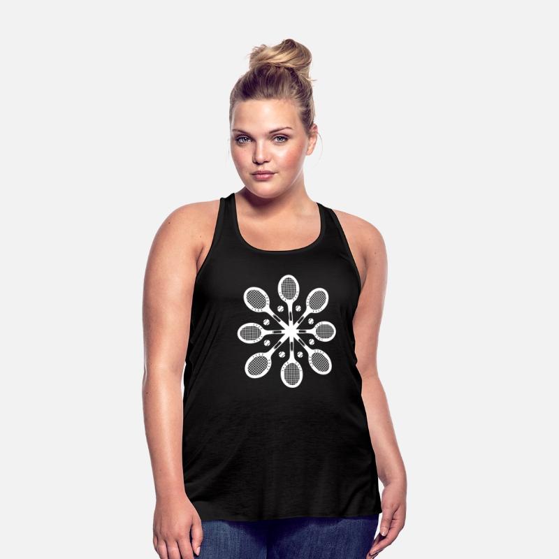 Tennis Christmas Snowflake Pattern