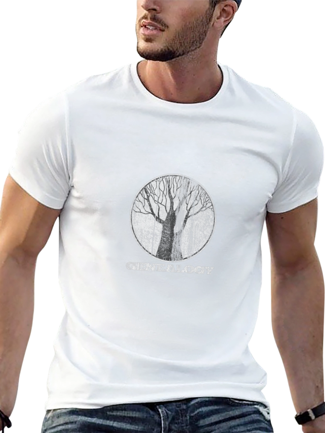 Genealogy Tree Graphic T-Shirt