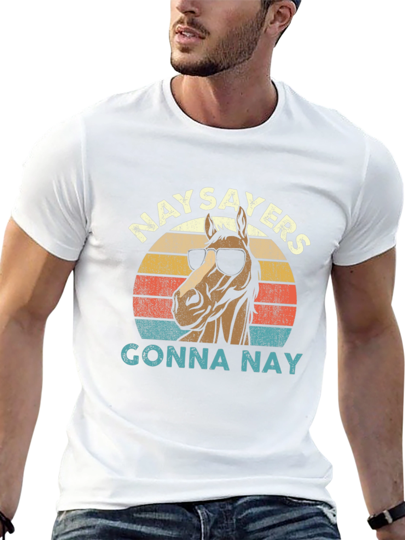 Naysayers Gonna Nay Horse T-Shirt