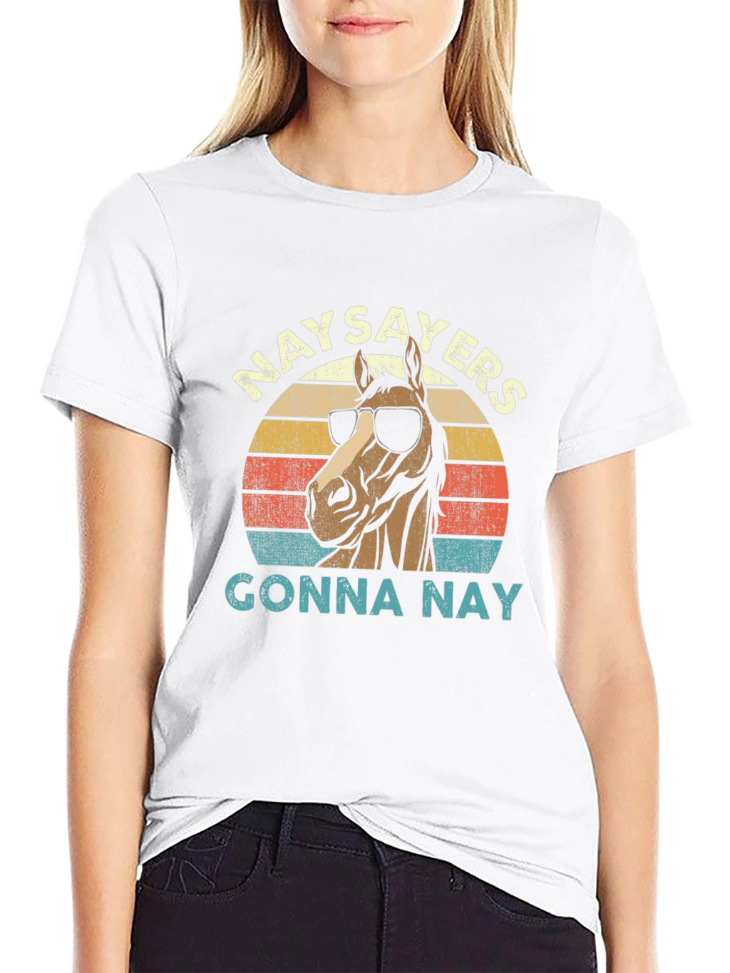 Naysayers Gonna Nay Horse T-Shirt