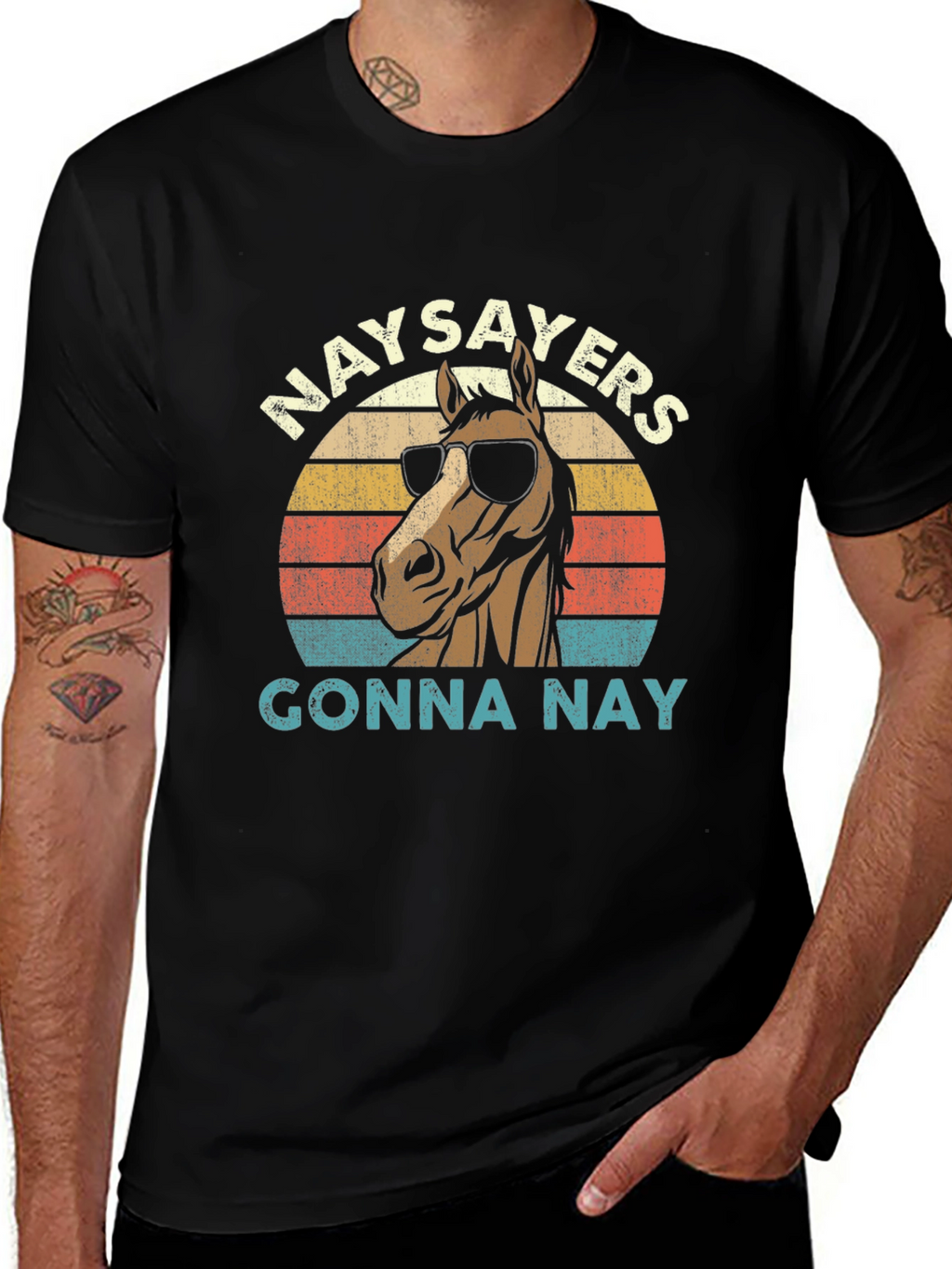 Naysayers Gonna Nay Horse T-Shirt