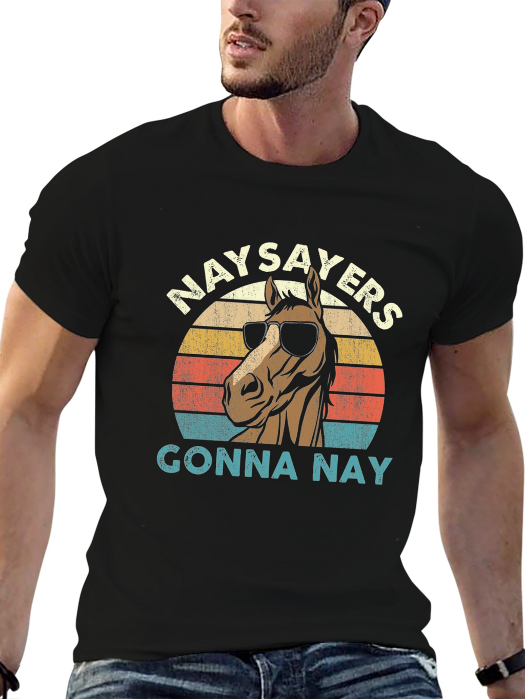 Naysayers Gonna Nay Horse T-Shirt