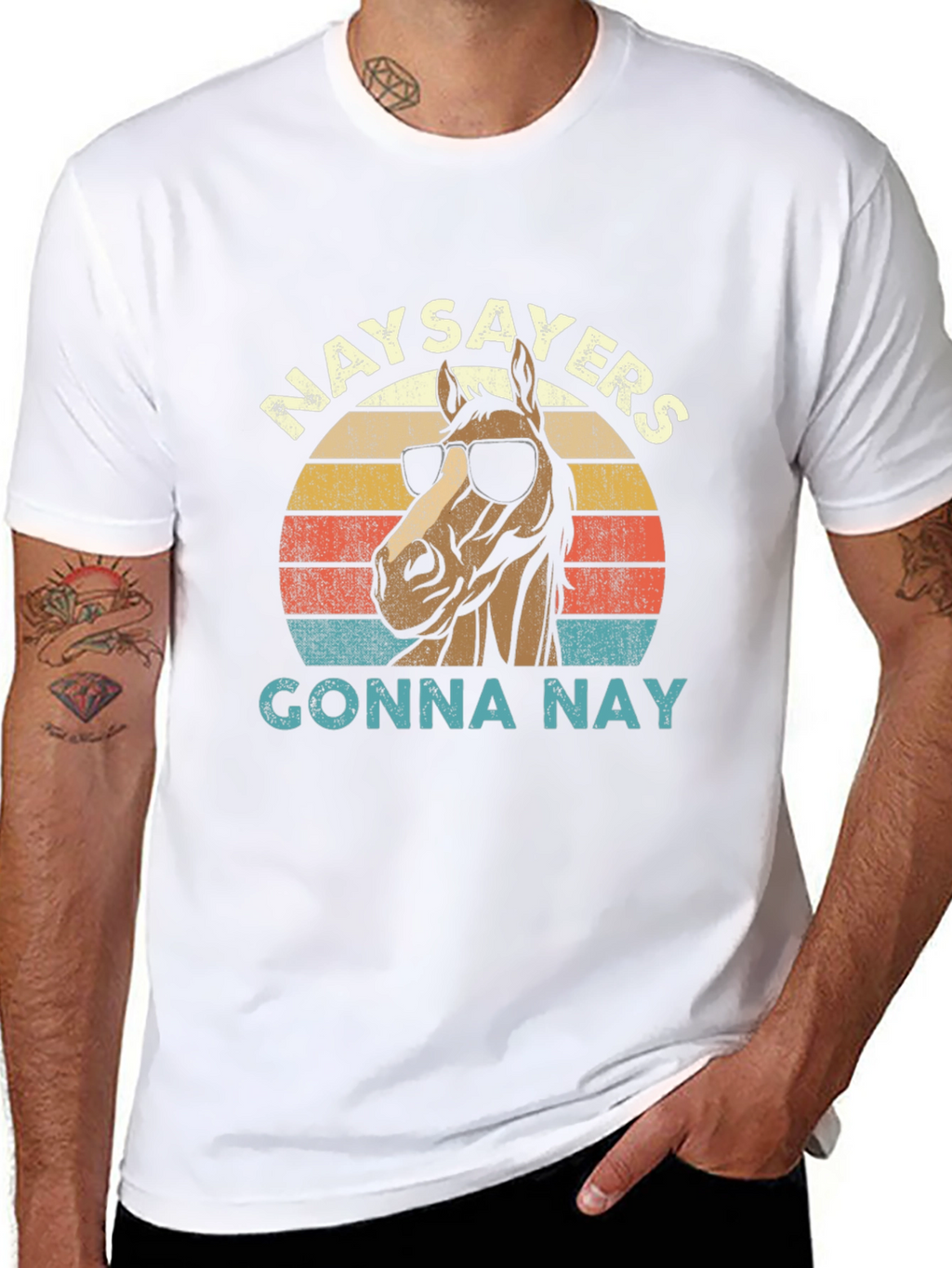 Naysayers Gonna Nay Horse T-Shirt
