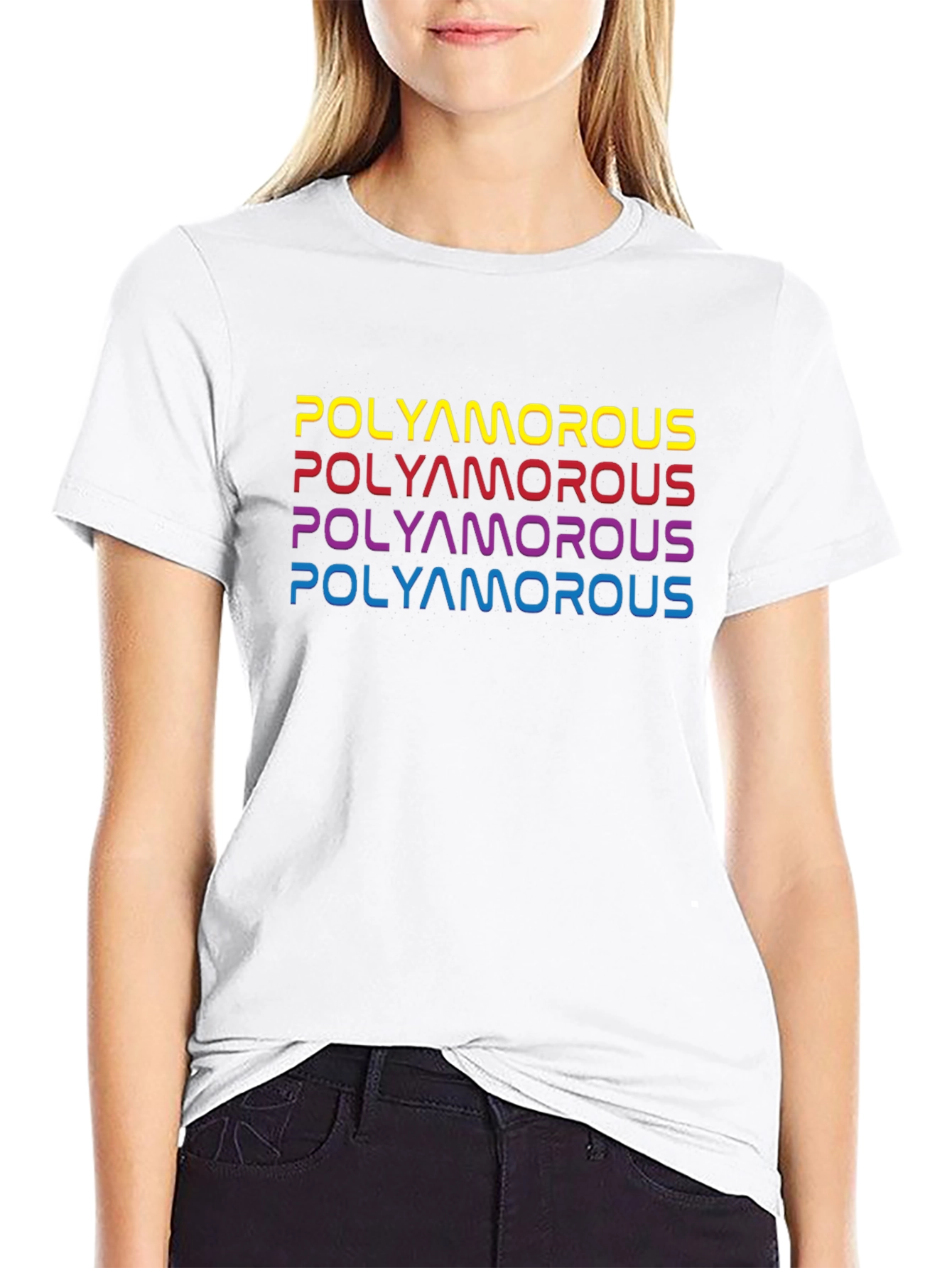 Polyamorous Pride T-Shirt - Colorful Love & Support