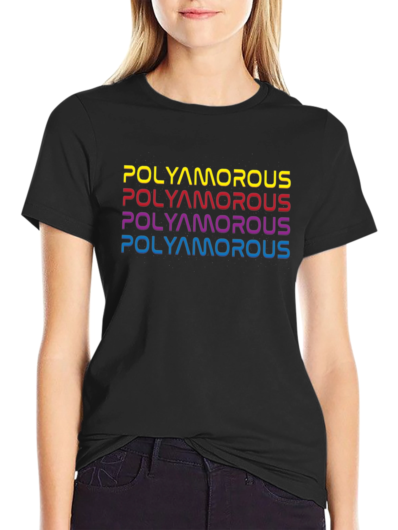 Polyamorous Pride T-Shirt - Colorful Love & Support