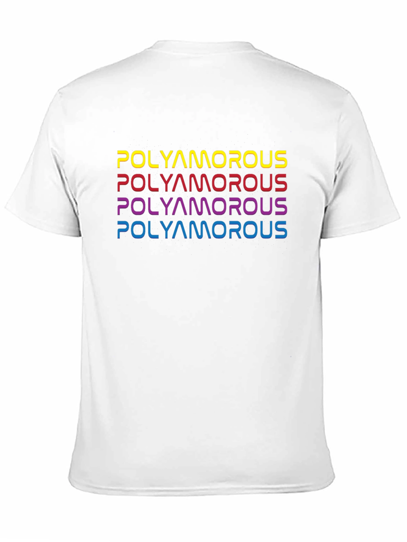 Polyamorous Pride T-Shirt - Colorful Love & Support