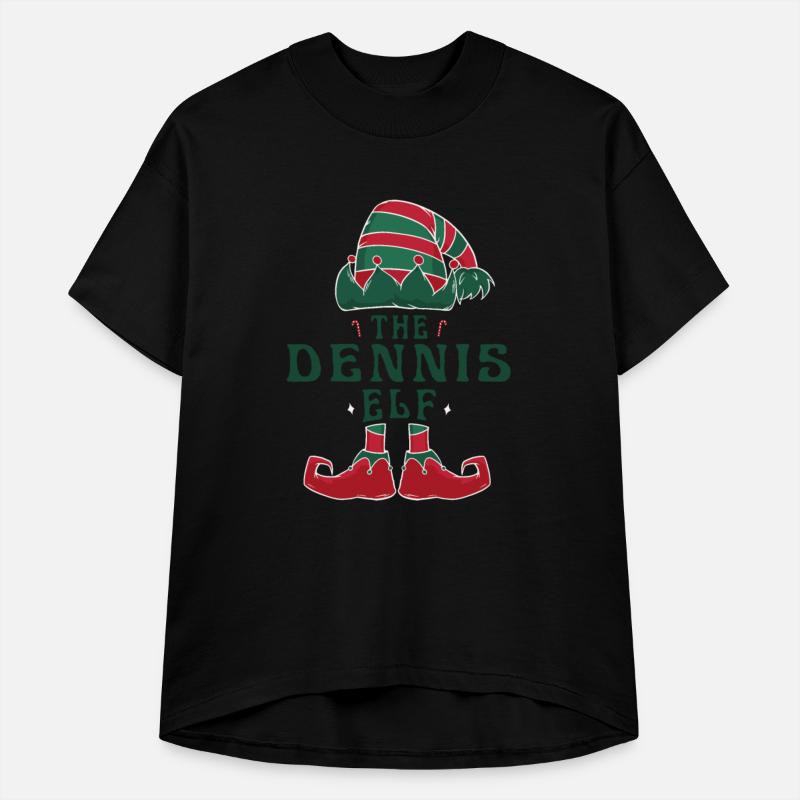 The Dennis Elf Pajama for Funny Christmas Holiday