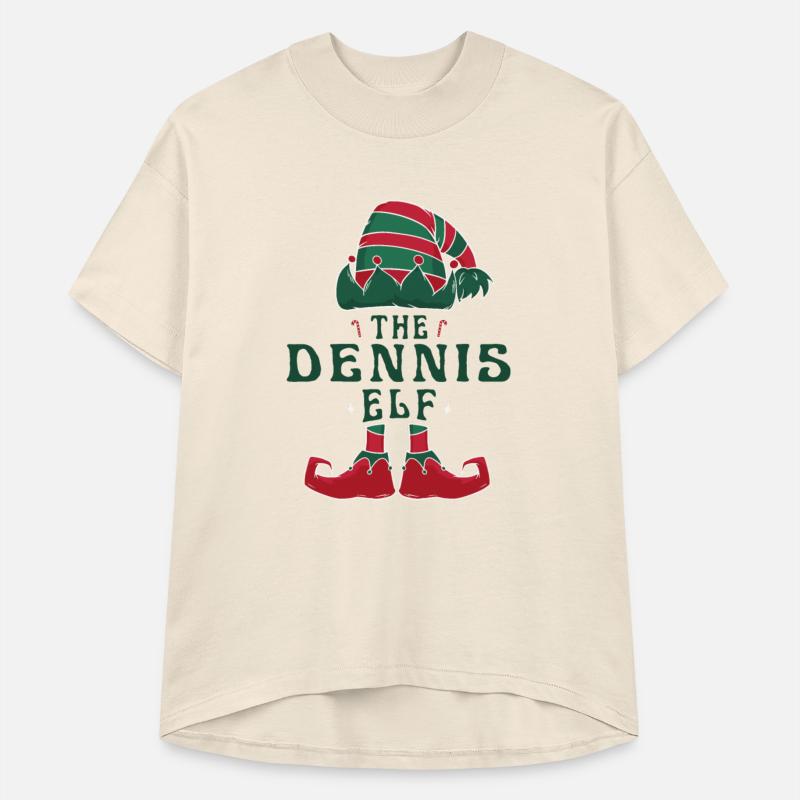 The Dennis Elf Pajama for Funny Christmas Holiday