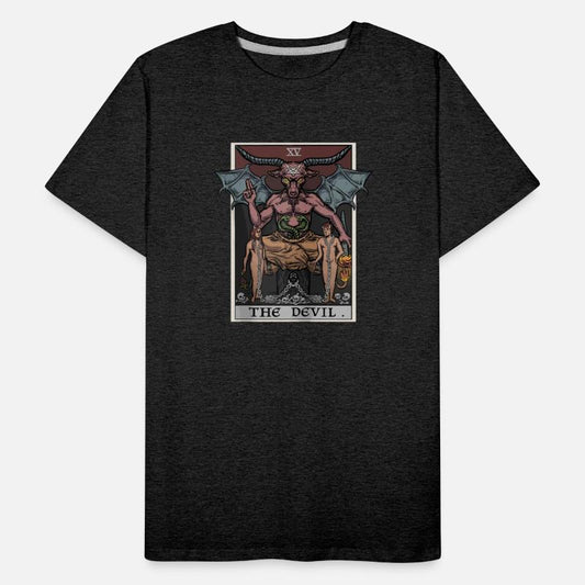 The Devil Tarot Card Halloween Baphomet Satanic Ba