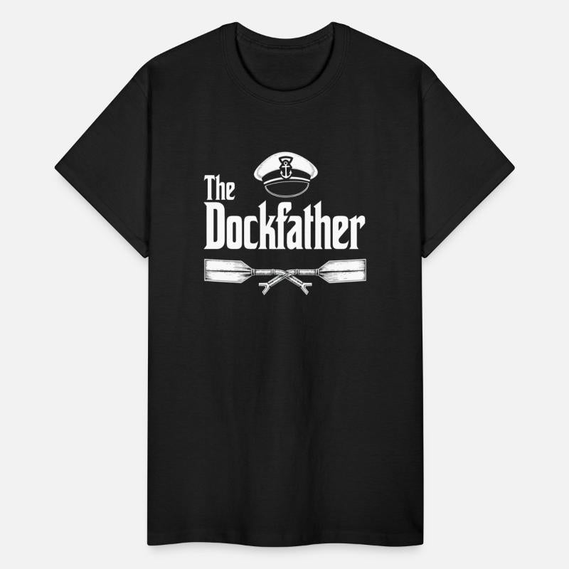 The Dockfather Funny Boating Captain Design