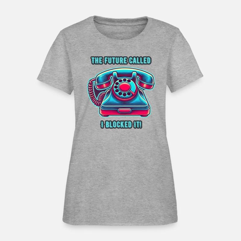 The Future Called I Blocked It! Retro Phone