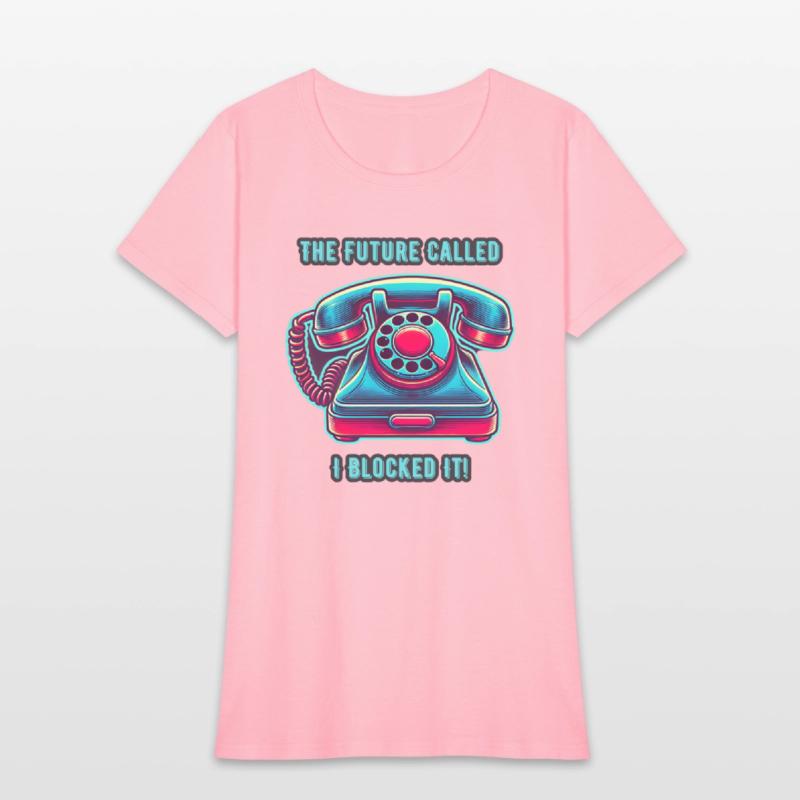 The Future Called I Blocked It! Retro Phone