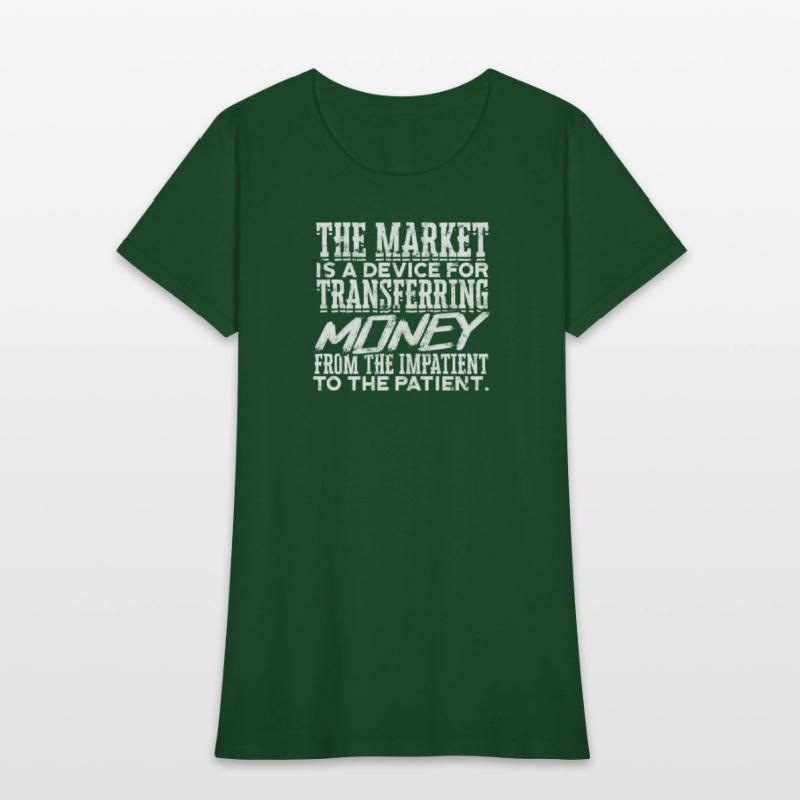 The market is a device for transferring money