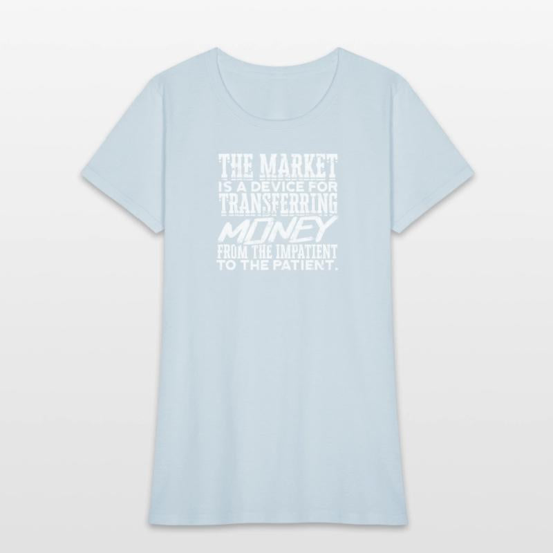 The market is a device for transferring money