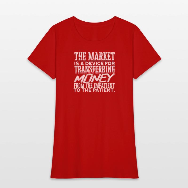 The market is a device for transferring money