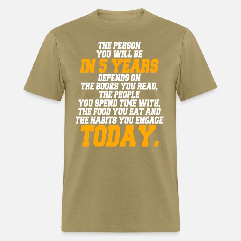 The Person You Will Be In 5 Years Motivational