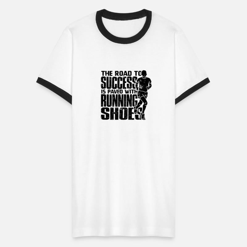 The road to success is paved with running shoes -