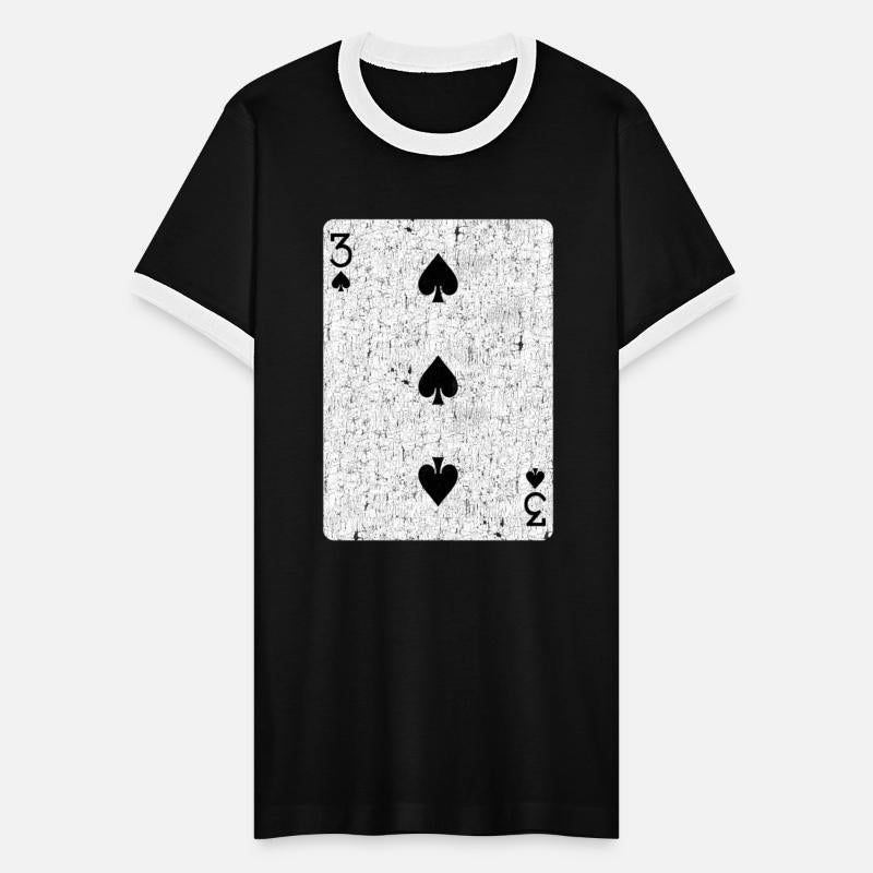 three of spades playing card