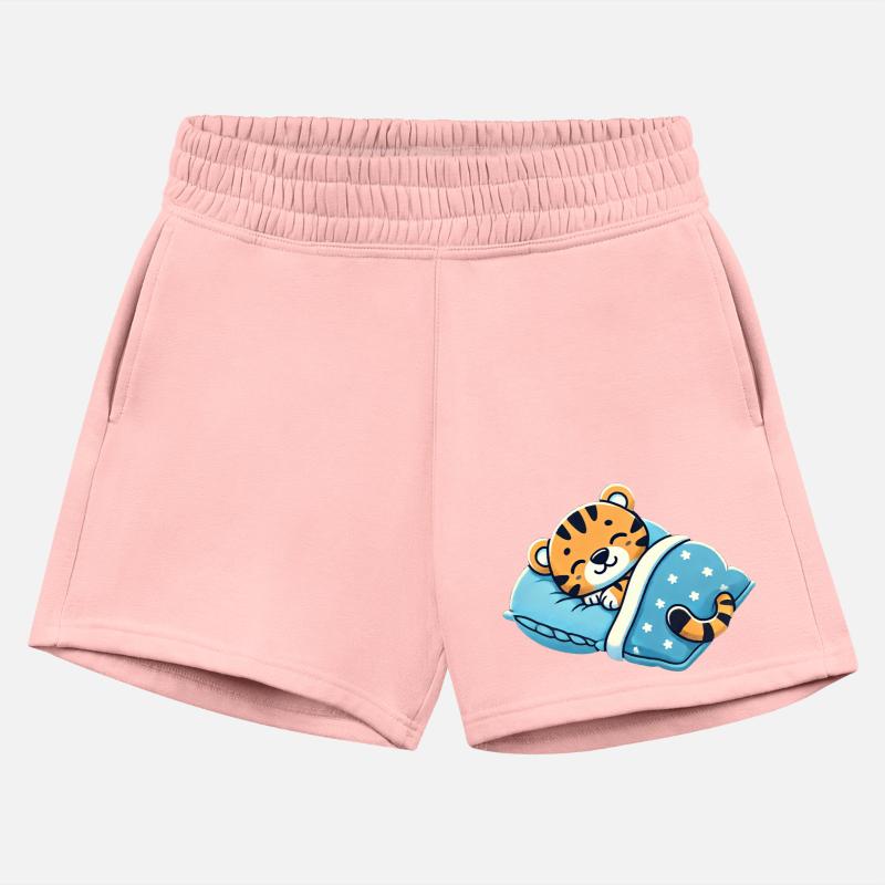 Tiger Sleeping In Bed At Night Time