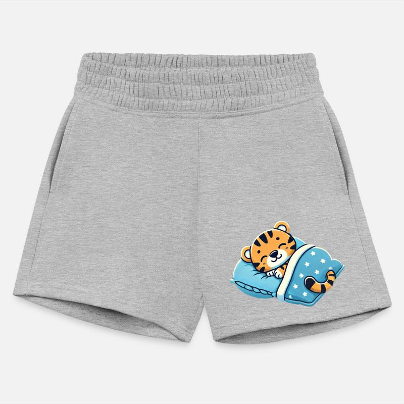 Tiger Sleeping In Bed At Night Time