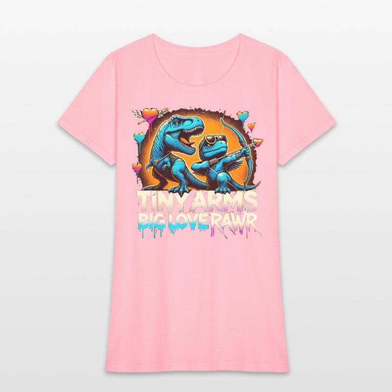 Tiny Arms Big Heart T Rex Dinosaur Love