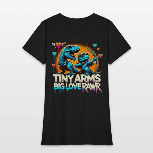 Tiny Arms Big Heart T Rex Dinosaur Love