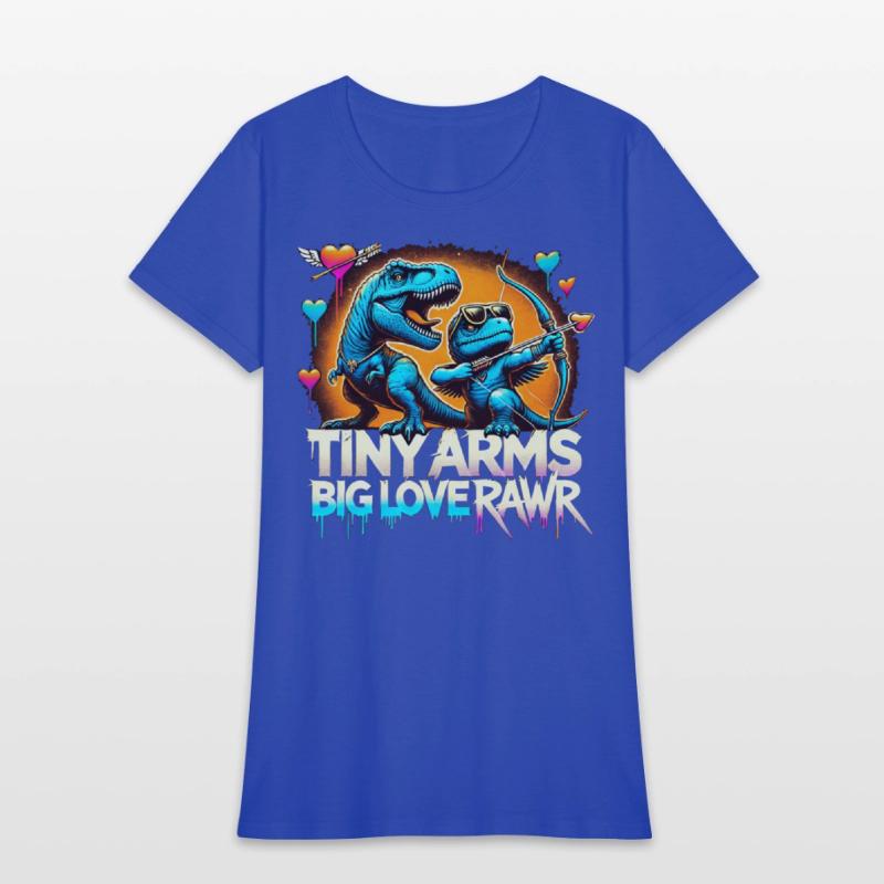 Tiny Arms Big Heart T Rex Dinosaur Love