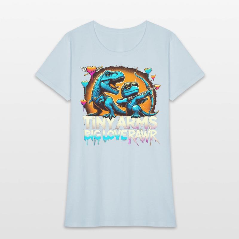 Tiny Arms Big Heart T Rex Dinosaur Love