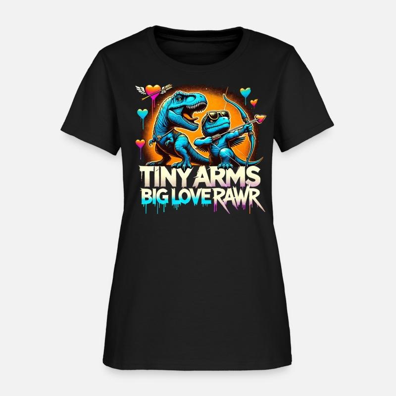Tiny Arms Big Heart T Rex Dinosaur Love