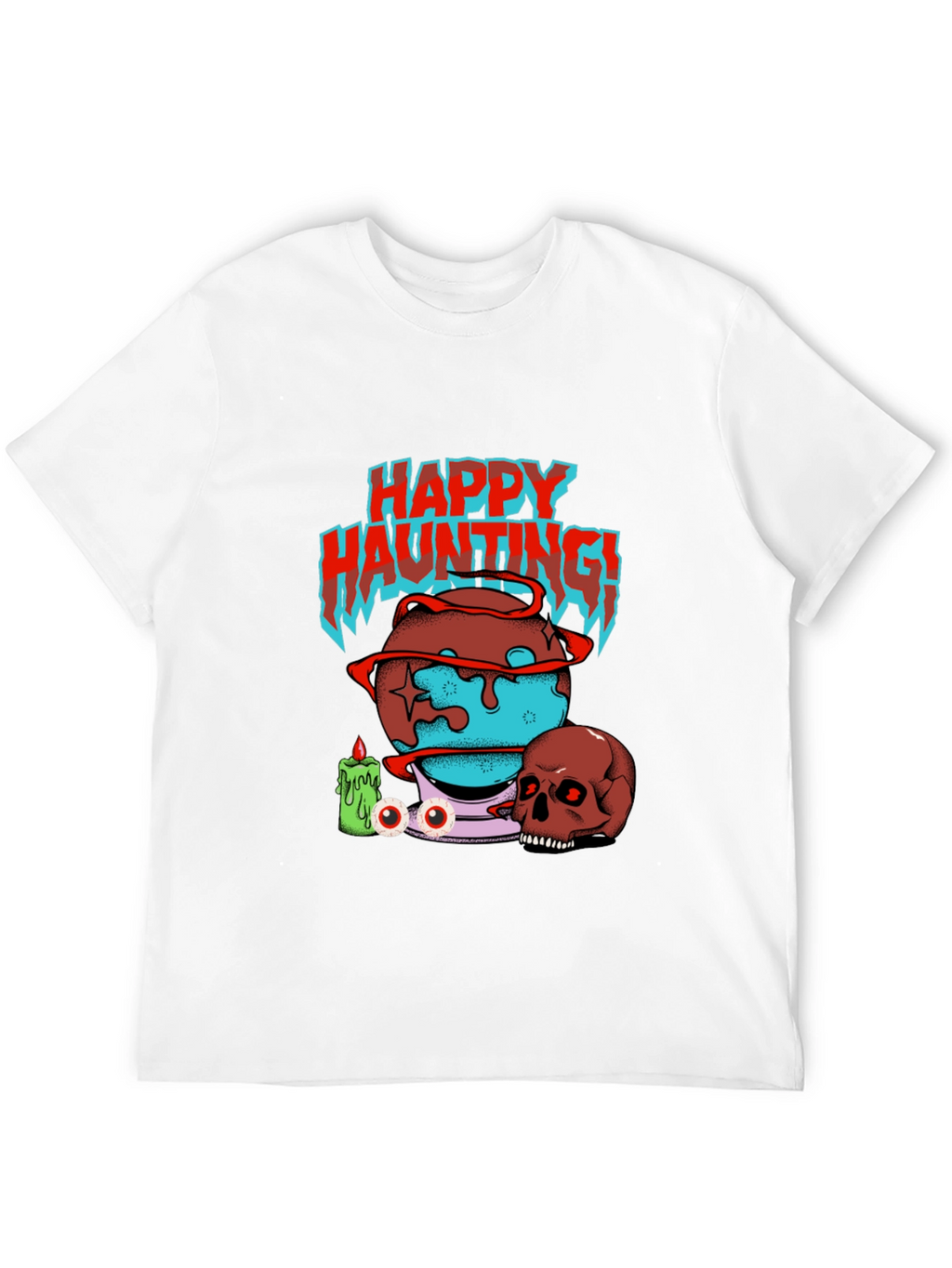 Happy Haunting Graphic T-Shirt