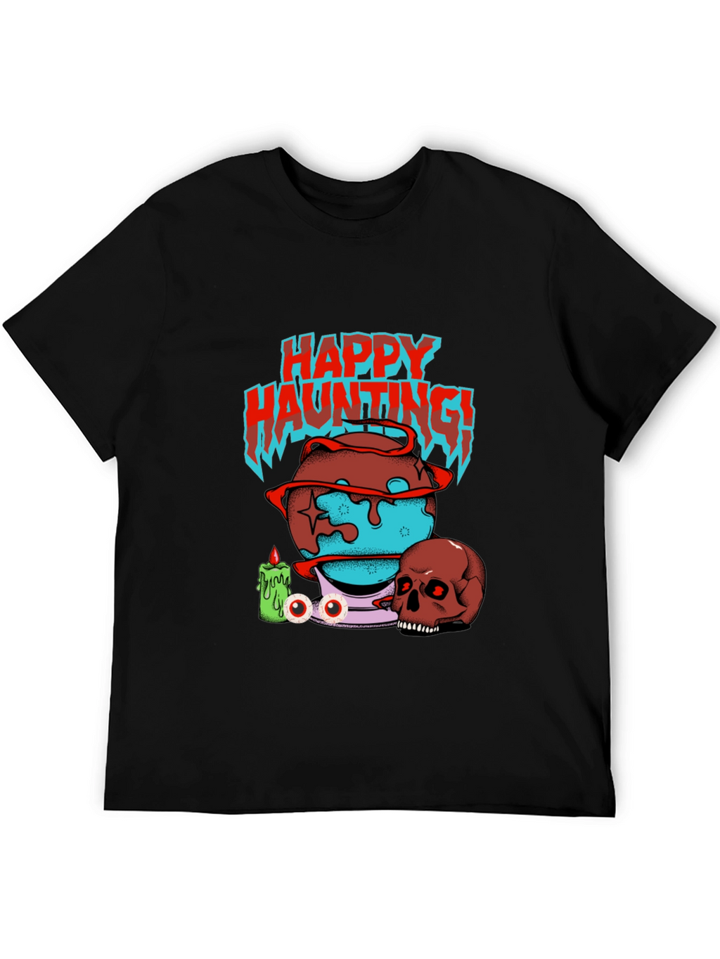 Happy Haunting Graphic T-Shirt
