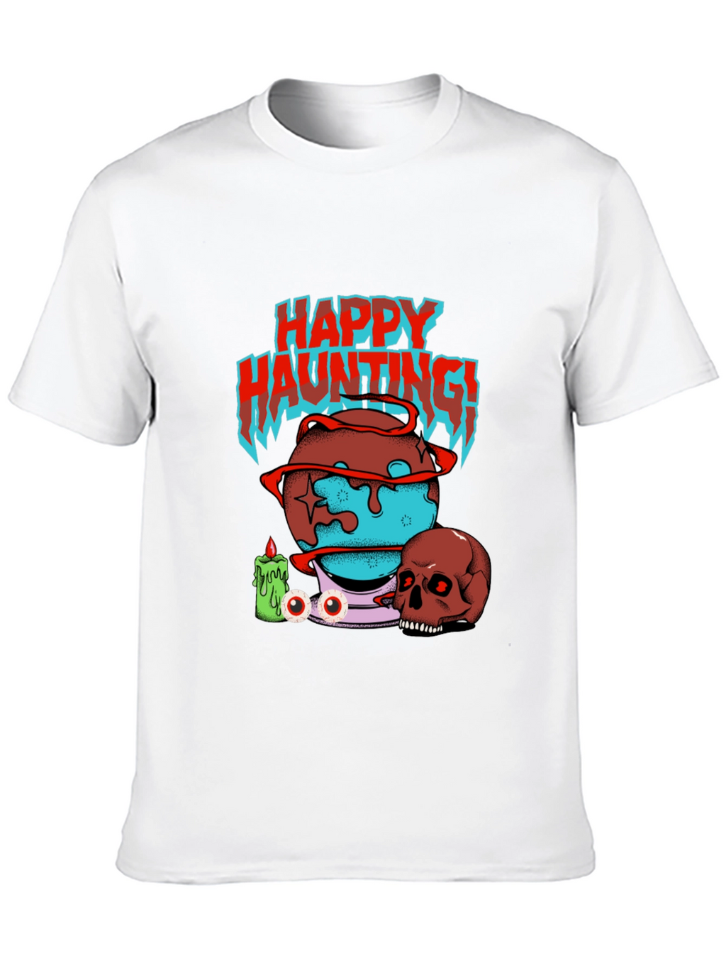 Happy Haunting Graphic T-Shirt
