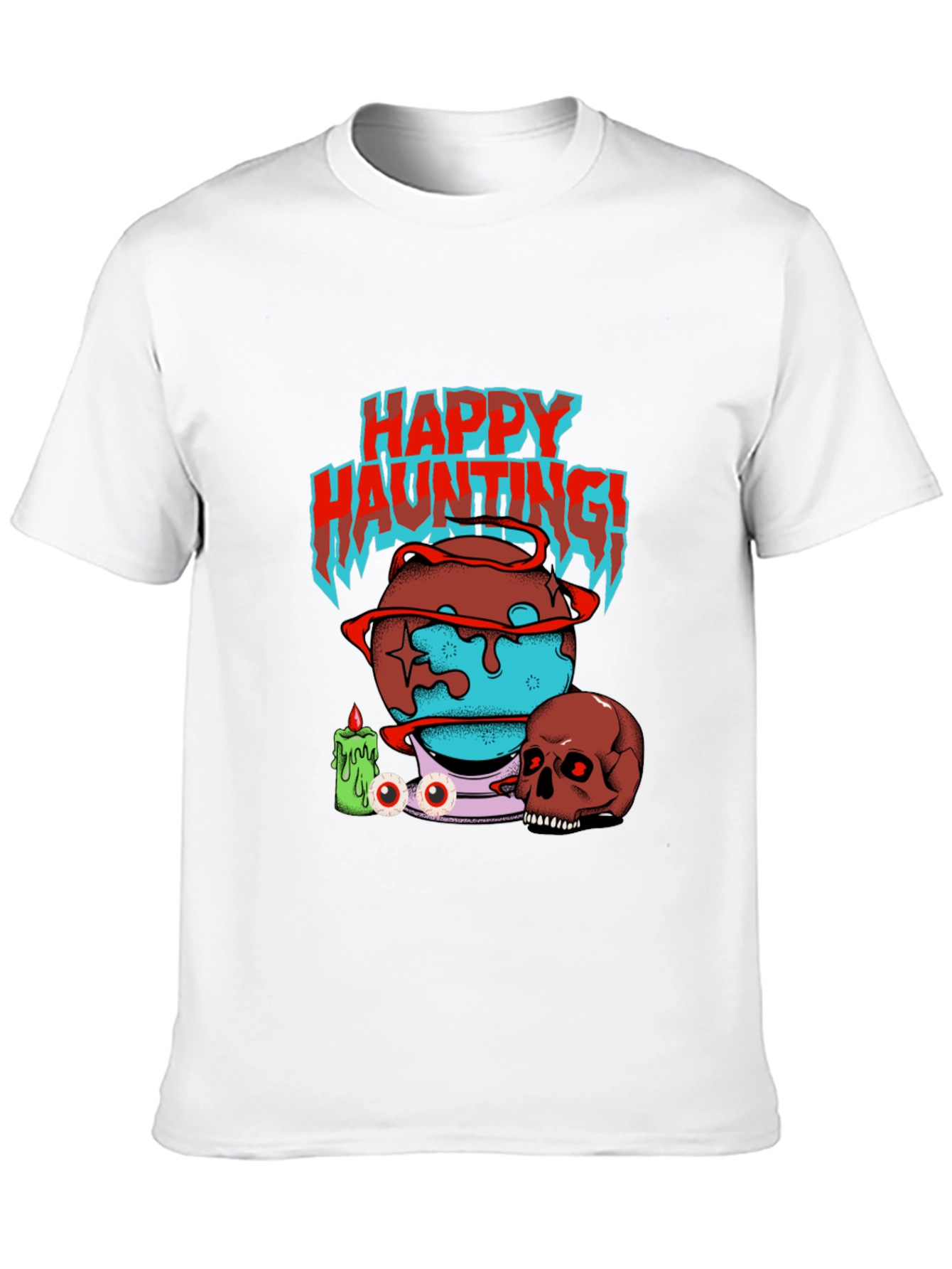 Happy Haunting Graphic T-Shirt