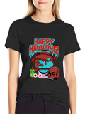 Happy Haunting Graphic T-Shirt