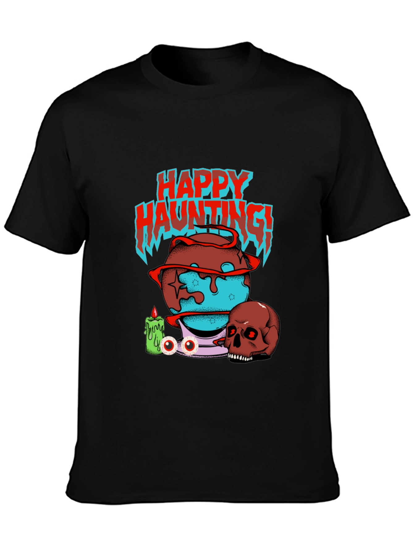 Happy Haunting Graphic T-Shirt