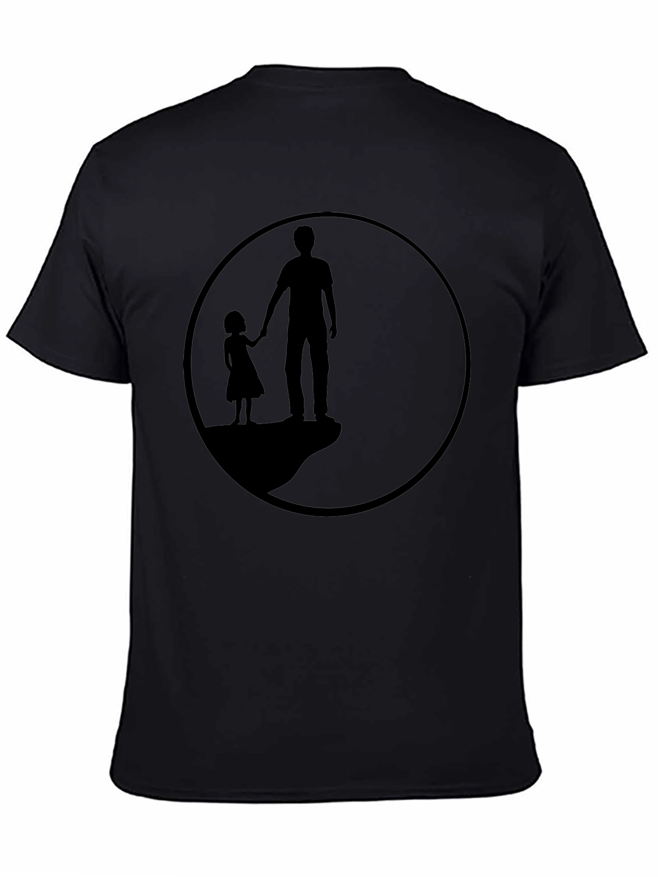Silhouette Father & Daughter Graphic Tee