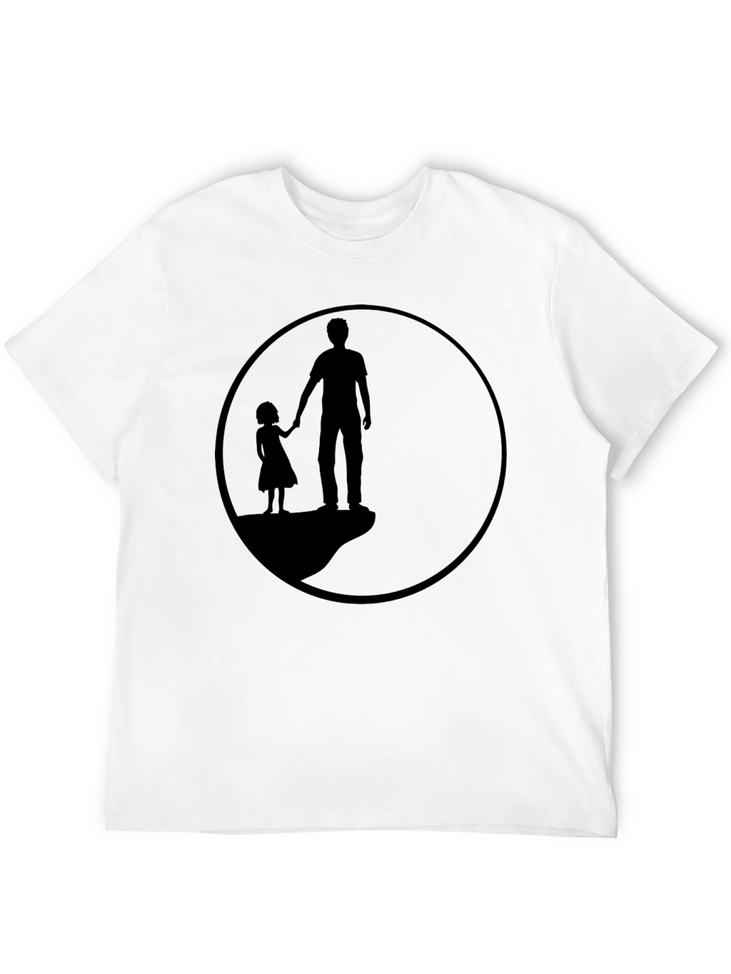 Silhouette Father & Daughter Graphic Tee