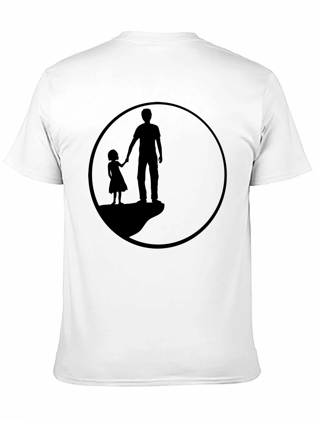 Silhouette Father & Daughter Graphic Tee