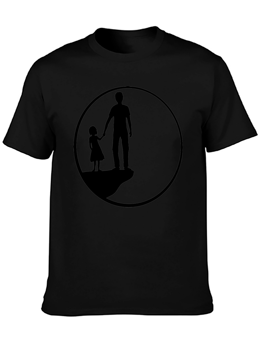 Silhouette Father & Daughter Graphic Tee