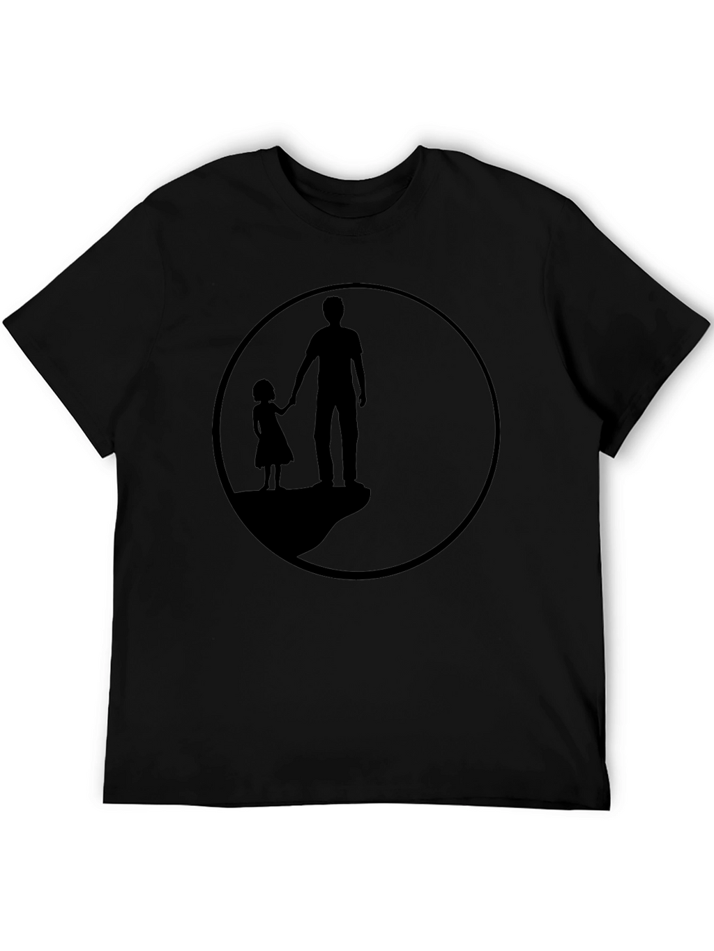 Silhouette Father & Daughter Graphic Tee