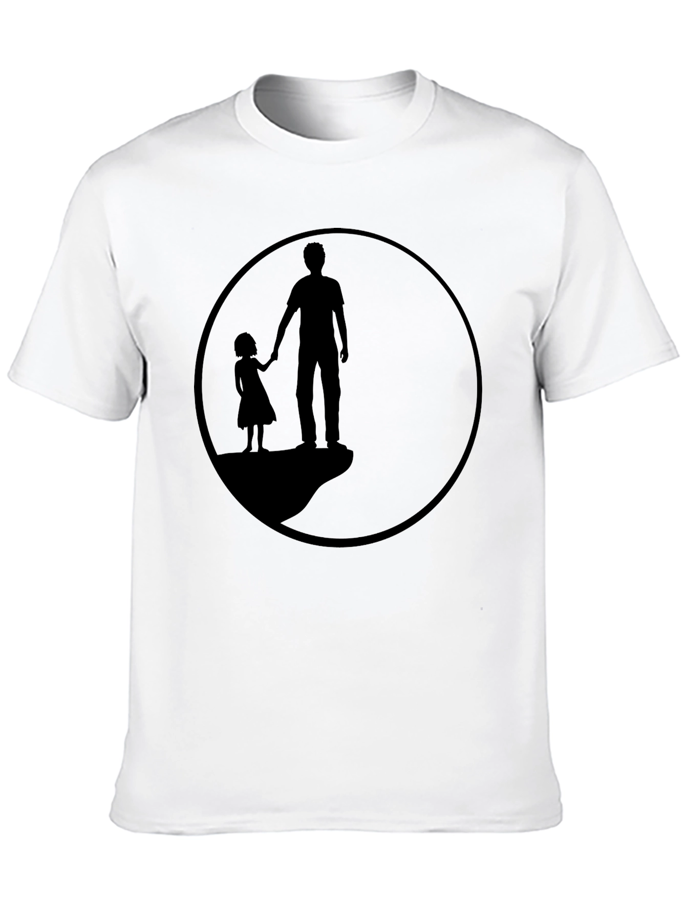 Silhouette Father & Daughter Graphic Tee