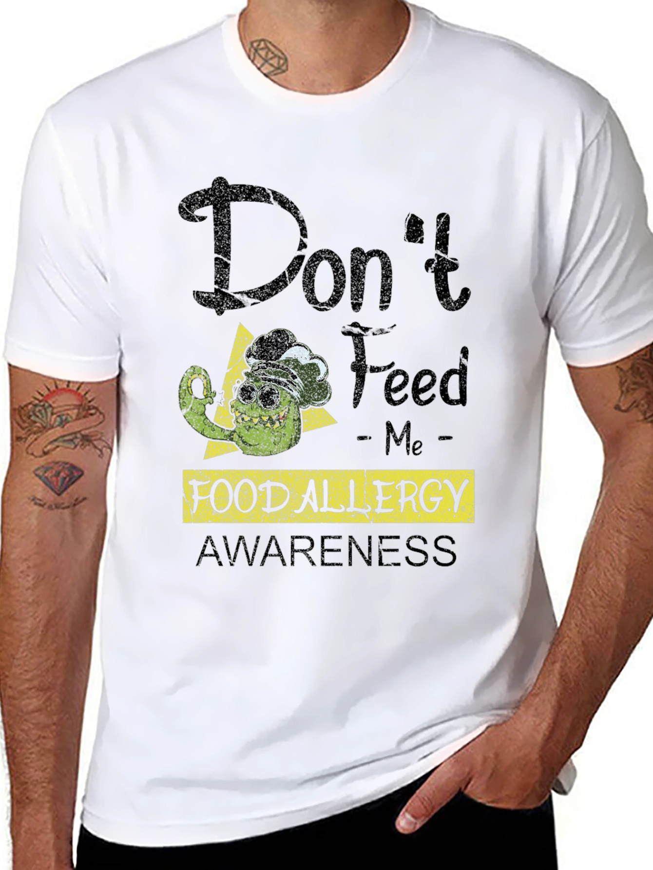 Food Allergy Awareness Graphic Tee