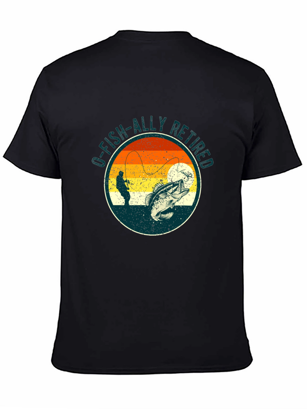 O-Fish-Ally Retired Fishing T-Shirt