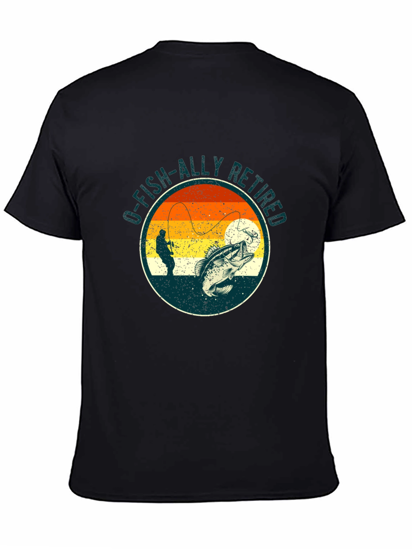 O-Fish-Ally Retired Fishing T-Shirt