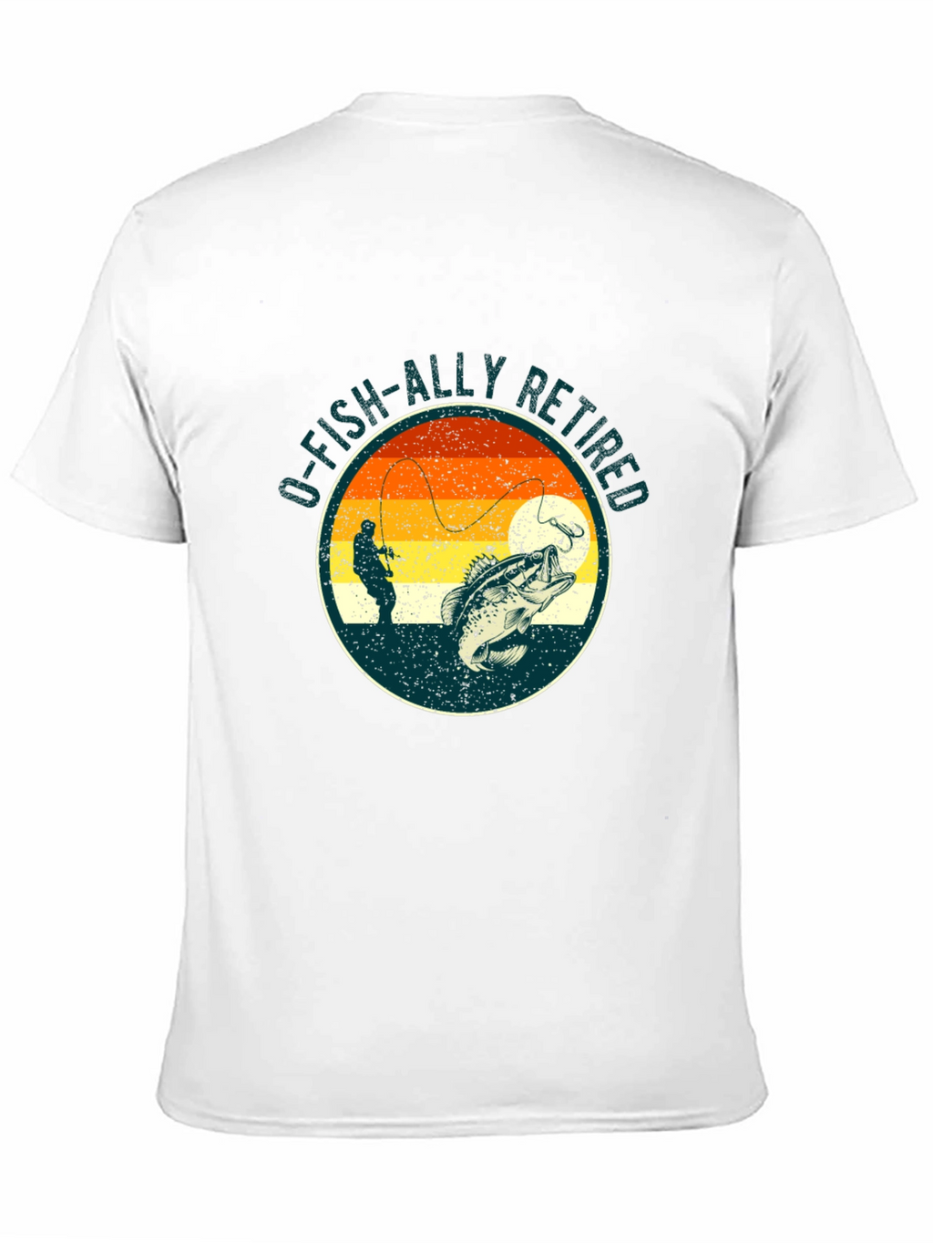 O-Fish-Ally Retired Fishing T-Shirt